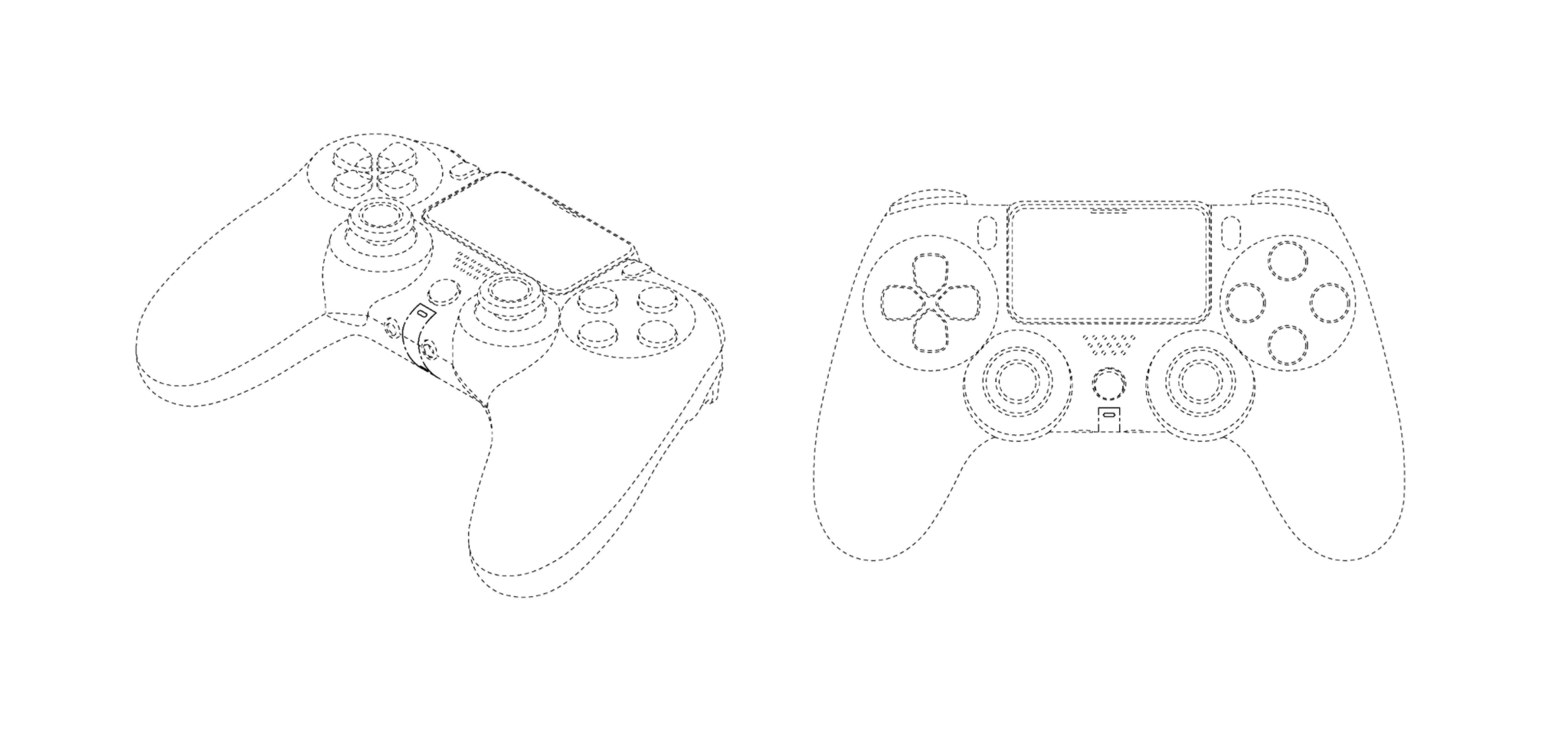 Tak prezentuje się kolejna odsłona DualShocka do nowej generacji konsoli od Sony. - Wiemy jak będzie wyglądał DualShock 5 – pad do PS5 - wiadomość - 2019-11-18