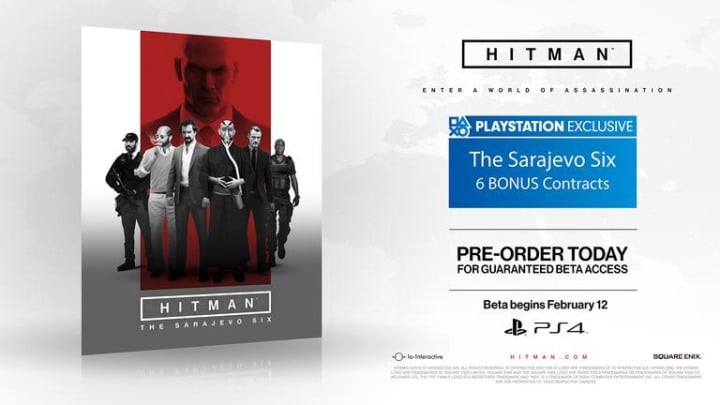 Ekskluzywny pakiet The Sarajevo Six dla użytkowników PlayStation 4. - Hitman - kompendium wiedzy [Aktualizacja #14: October Update i zapowiedź edycji GOTY]  - wiadomość - 2018-05-07