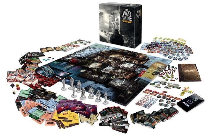 This War of Mine: The Board Game składać ma się z 430 elementów. - This War of Mine: The Board Game sfinansowane na Kickstarterze - wiadomość - 2016-05-10