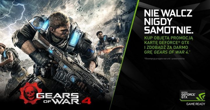 Gra Gears of War 4 za darmo z kartami graficznymi NVIDIA GeForce GTX - ilustracja #1