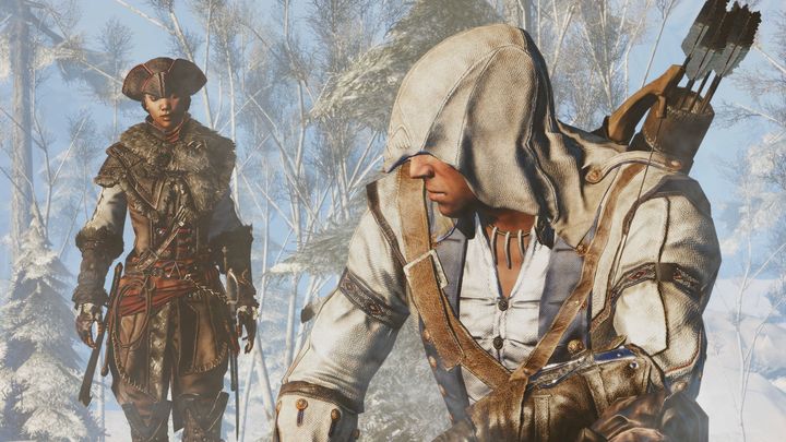 Łatka poprawia grafikę w AC III Remastered. - Assassin's Creed 3 Remastered - patch naprawia uzębienie postaci - wiadomość - 2019-05-20