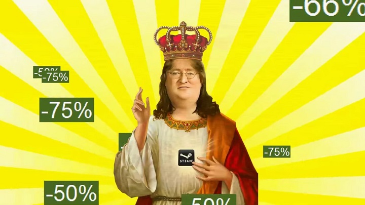 Gabe Newell króluje nie tylko w trakcie wyprzedaży na Steamie. - Steam kontra GOG.com i inne platformy cyfrowe w wynikach sprzedaży gry Cultist Simulator - wiadomość - 2019-02-18