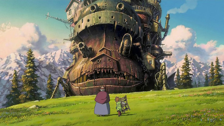 Ruchomy zamek Hauru jest jedną z najbardziej kultowych animacji od studia Ghibli. - 21 animacji studia Ghibli zmierza na platformę Netflix - wiadomość - 2020-01-20