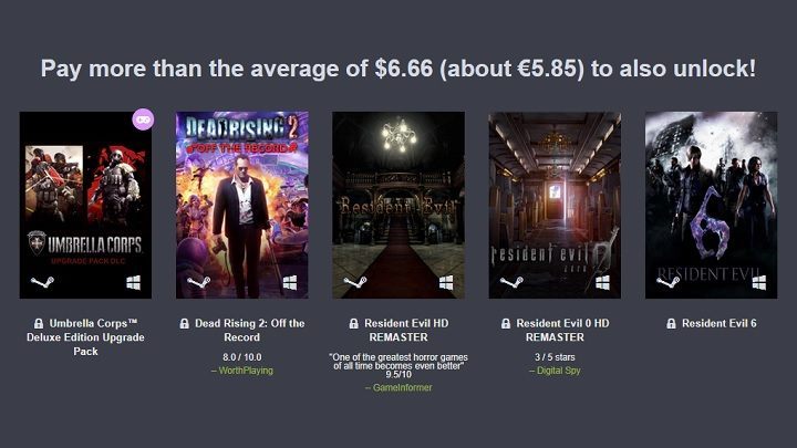 Jak widać, w najnowszym Humble Bundle „żywe trupy” odgrywają kluczową rolę… - Capcom Rising Bundle – w ofercie m.in. DmC, gry z serii Resident Evil i Dead Rising 3 - wiadomość - 2017-07-11