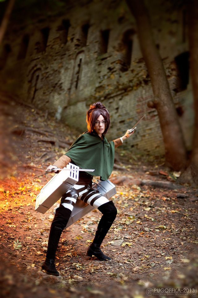 Najlepsze cosplaye –  Hange Zoe z Attack on Titan - ilustracja #6