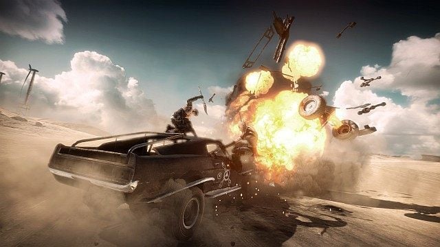 Choć Mad Max jest trochę realistyczniejszą grą niż Just Cause, eksplozje są bardzo częstym widokiem również tutaj. - Mad Max – kompendium wiedzy [Aktualizacja #5: popremierowa] - wiadomość - 2015-09-16
