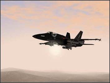 Za sterami samolotu F/A-18 Hornet podczas operacji 'Iracka Wolność' - ilustracja #3
