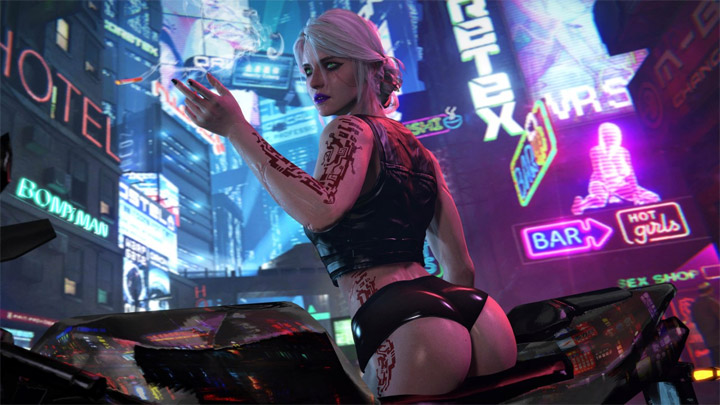 Najlepsze cosplaye - Ciri w świecie gry Cyberpunk 2077 - ilustracja #2