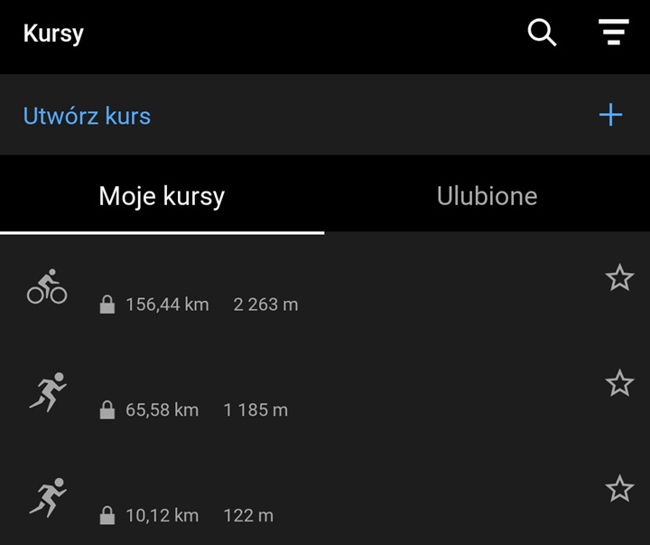 Plik GPX można wgrać na zegarek Garmin przy pomocy aplikacji Garmin Connect. Źródło: własne. - Garmin - dlaczego nie pokazuje mapy w aktywnościach i jak wgrać do niego plik GPX? Odpowiadamy - wiadomość - 2025-05-21