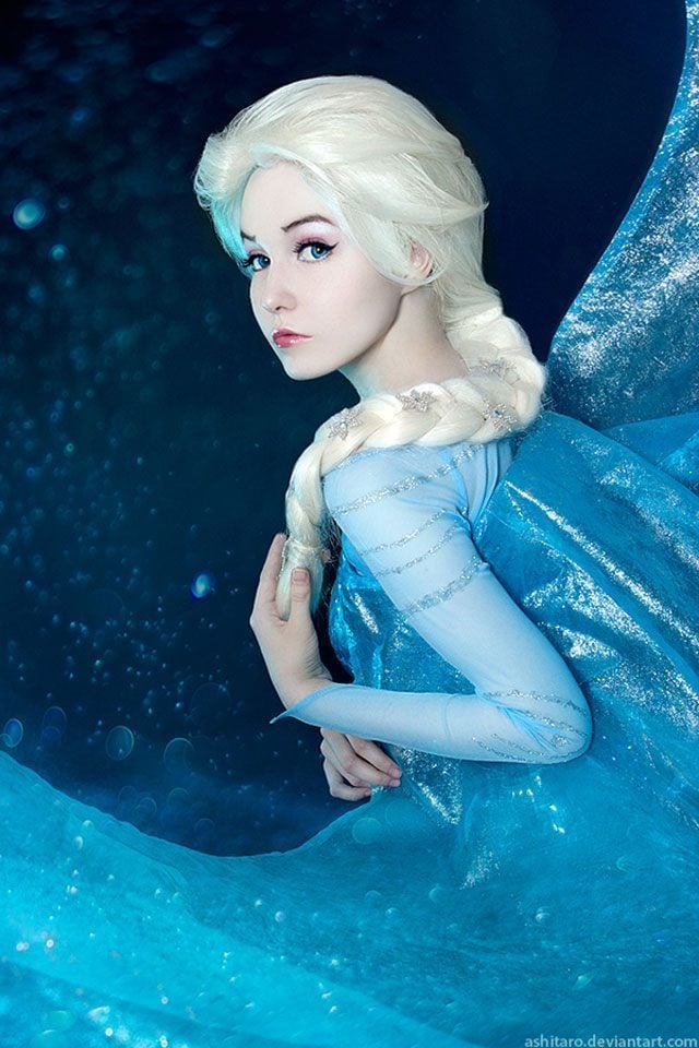 Najlepsze cosplaye - Królowa Elsa z Frozen - ilustracja #4