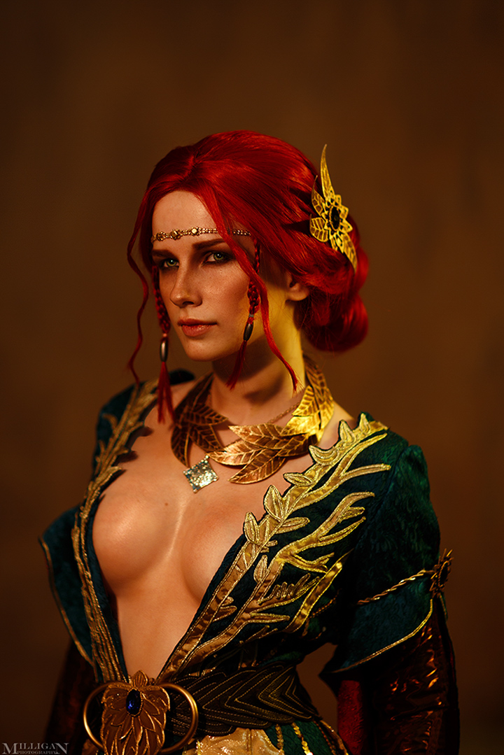 Źródło: Christina i Milligan Vick - Najlepsze cosplaye -  Triss Merigold z gry Wiedźmin 3 - wiadomość - 2018-09-11