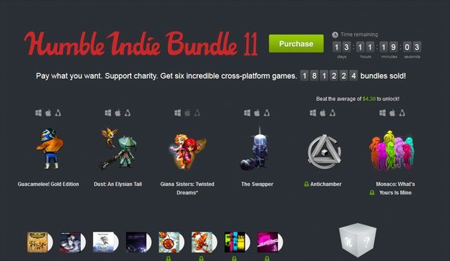 Promocja dobiegnie końca 5 marca o godzinie 20:00. - Nowe The Humble Indie Bundle (m.in. Guacamelee, Monaco, Antichamber i Giana Sisters: Twisted Dreams) - wiadomość - 2014-02-19