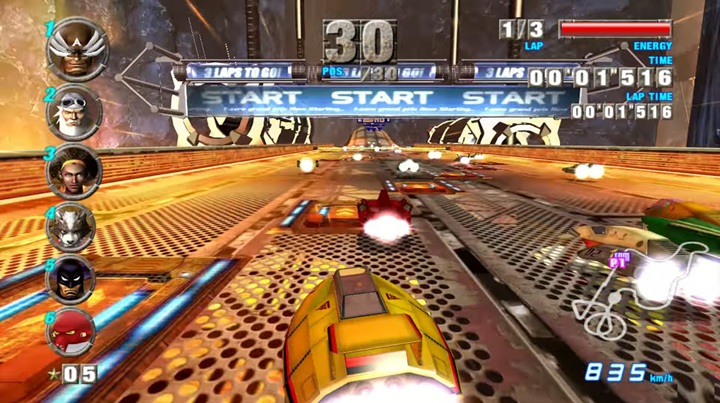 F-Zero GX. Źródło: Skycaptin5 / YouTube. - Te futurystyczne wyścigi pokazywały moc konsoli Nintendo. F-Zero GX mógł wystraszyć nawet WipEouta - wiadomość - 2025-06-18