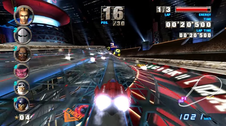 F-Zero GX. Źródło: Skycaptin5 / YouTube. - Te futurystyczne wyścigi pokazywały moc konsoli Nintendo. F-Zero GX mógł wystraszyć nawet WipEouta - wiadomość - 2025-06-18