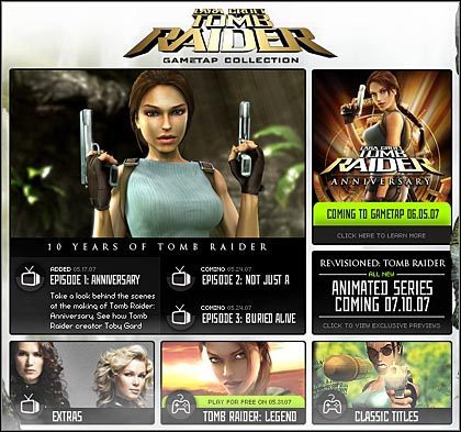 Niespodzianki dla fanów gier z serii Tomb Raider od serwisu GameTap - ilustracja #1