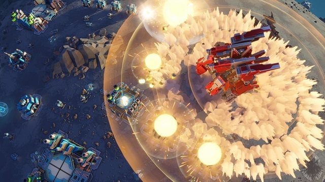 Główną atrakcją Planetary Annihilation: Titans są potężne jednostki klasy Titan. - Planetary Annihilation: Titans - rozszerzona wersja kosmicznej strategii zadebiutowała na PC-tach - wiadomość - 2015-08-19