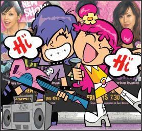 Na rynku pojawią się gry video na podstawie animowanego serialu TV, pt. Hi Hi Puffy AmiYumi  - ilustracja #1