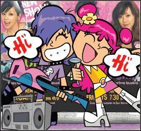 Na rynku pojawią się gry video na podstawie animowanego serialu TV, pt. Hi Hi Puffy AmiYumi - ilustracja #1