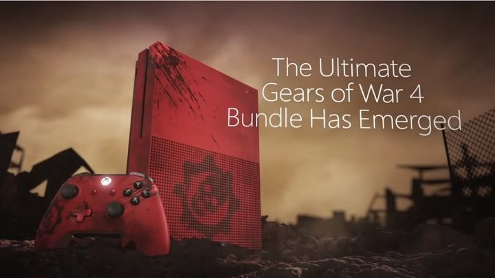 Bogatszy z dwóch zestawów Xbox One S i Gears of War 4 oferuje garść dodatków dla fanów cyklu. - Premiera Gears of War 4 oraz analiza Digital Foundry - wiadomość - 2016-10-12