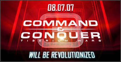 Intrygujący baner na oficjalnej stronie gry Command & Conquer 3 - ilustracja #1