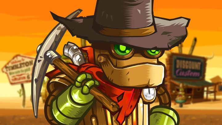 Po dniu kopania Rusty chętnie wstąpi do saloonu na szklaneczkę oleju. - SteamWorld Dig za darmo na Originie - wiadomość - 2017-09-06