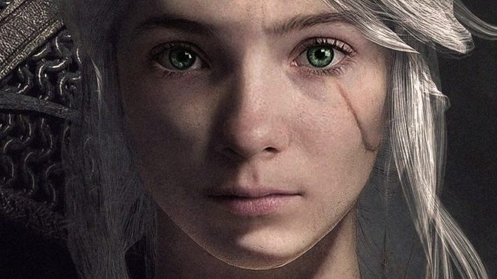 Freya Allan jako Ciri – fragment fanowskiej grafiki przygotowanej przez Fakes Forge - Prace na planie serialu Wiedźmin od Netflixa dobiegają końca - wiadomość - 2019-05-06