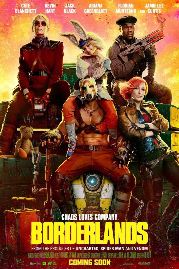 Borderlands, Eli Roth, Lionsgate, 2024 - Borderlands ma oficjalny plakat i teaser. Cate Blanchett wygląda niemal identycznie jak Lilith z gry - wiadomość - 2024-02-21