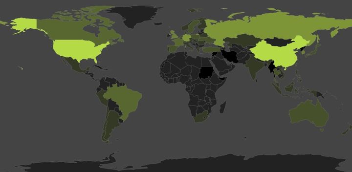 „Mapa” Internetu według Steam.