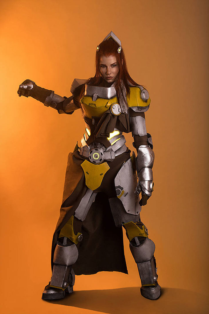 Źródło: Anastasya Zelenova. - Najlepsze cosplaye - Brigitte z Overwatch - wiadomość - 2019-03-26