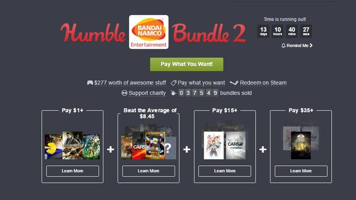 Promocja dobiegnie końca 14 lutego. - Nowe Humble Bundle (m.in. Ace Combat: Assault Horizon, Project CARS i Tales of Zestiria) - wiadomość - 2017-02-01