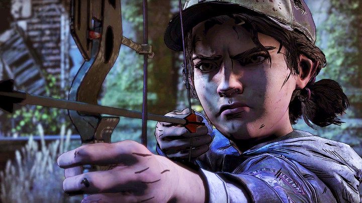 Clementine nawet z łukiem wygląda całkiem groźnie. - Zapowiedź drugiego odcinka The Walking Dead The Final Season - wiadomość - 2018-09-18