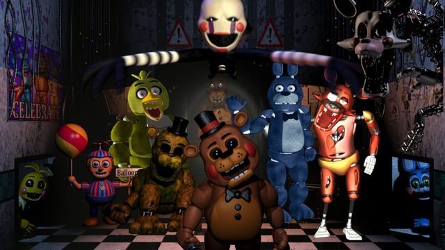 Znane, choć raczej nielubiane przez graczy o słabych nerwach, postacie powrócą w grze RPG. - FNAF World - nadchodzi RPG od autora Five Nights at Freddy's - wiadomość - 2015-09-16