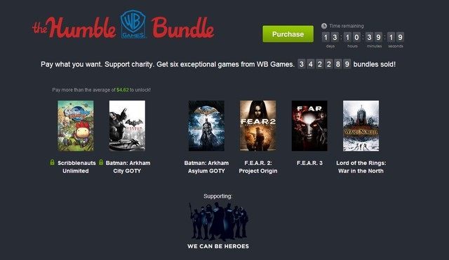 Promocja dobiegnie końca 19 listopada o godzinie 20:00. - Nowe The Humble Bundle (m.in. Batman: Arkham Asylum i Arkham City, F.E.A.R. 2 oraz F.E.A.R. 3) - wiadomość - 2013-11-06