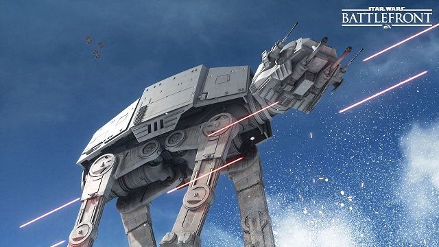 Star Wars: Battlefront - Atak AT-AT jednym z dostępnych w becie trybów. - Star Wars: Battlefront bez przeglądarki serwerów na konsolach - wiadomość - 2015-09-02