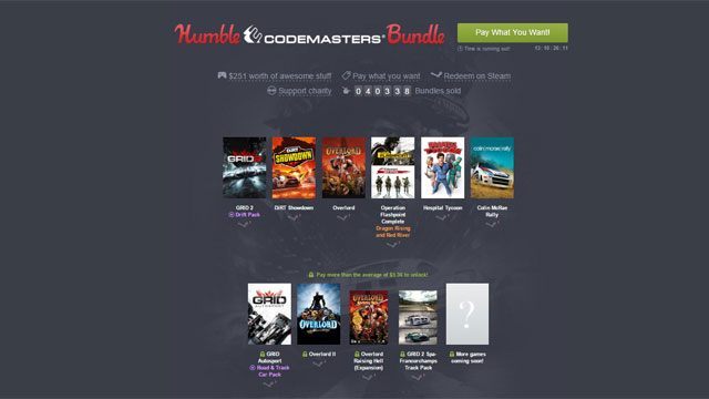 Promocja potrwa do 8 grudnia. - Promocja Humble Codemasters Bundle (m.in. Overlord II, GRID Autorsport i DiRT 3) - wiadomość - 2015-11-25