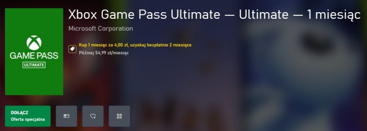 Xbox Game Pass za 4 zł na 3 miesiące - ilustracja #1