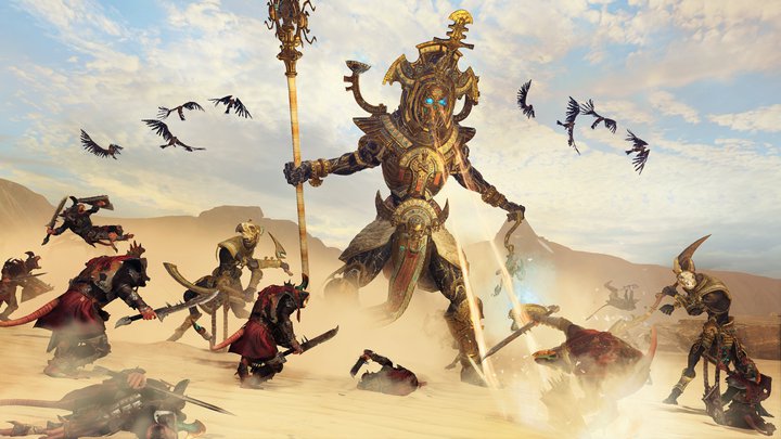 Dodatek Rise of the Tomb Kings wniesie do Total War: Warhammer II kilka interesujących mechanik. - Królowie Grobowców w akcji na gameplayu z Total War Warhammer 2 - Rise of the Tomb Kings  - wiadomość - 2018-01-09