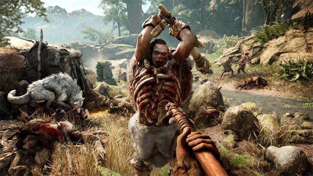 Walka w zwarciu odegra w Far Cry Primal znacznie większą rolę niż w poprzednich odsłonach cyklu. - Far Cry Primal - obejrzyj nowy, pięciominutowy materiał video - wiadomość - 2016-02-10