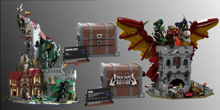 LEGO świętuje 50 lat D&D; zobacz 5 zestawów, które mogą trafić do sklepów - ilustracja #1