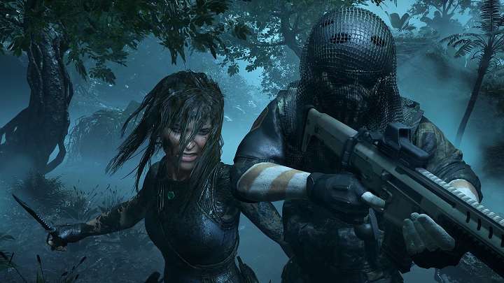 Lara jest dzika, Lara jest zła. Lara ma bardzo ostry… nóż (i nie tylko, bo łuk w jej rękach bywa bronią skuteczniejszą od karabinu maszynowego). - Shadow of the Tomb Raider osiągnęło status gold - wiadomość - 2018-07-25