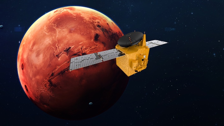 Dzisiaj wystartowała arabska sonda Hope z misją na Marsie - ilustracja #1