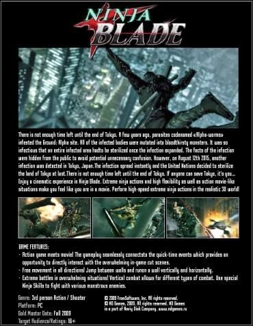 Ninja Blade trafi na PC - ilustracja #3