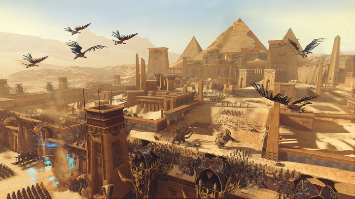 Rasa Królów Grobowców wzorowana jest na mitologii i estetyce Starożytnego Egiptu. - Zapowiedziano Total War: Warhammer 2 - Rise of the Tomb Kings - wiadomość - 2017-12-20