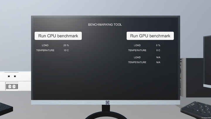 Zainstalowanie komponentów to dopiero początek. Trzeba jeszcze sprawdzić, jak się one sprawują. - PC Building Simulator zadebiutuje jesienią tego roku - wiadomość - 2017-07-26