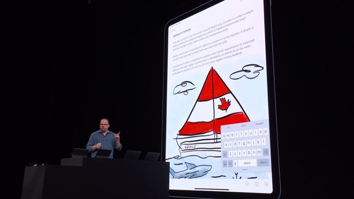 Apple próbuje nieco „ulaptopowić” iPada. - WWDC 2019 - Apple prezentuje iOS 13, macOS Catalina i inne nowości - wiadomość - 2019-06-04