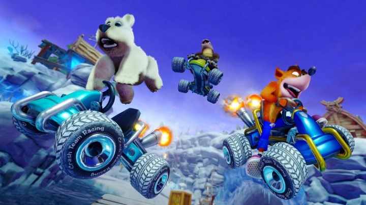 Ekipa Crash Team Racing dojedzie na konsole w połowie roku. - Wysyp gameplayów z Crash Team Racing Nitro-Fueled - wiadomość - 2019-02-05