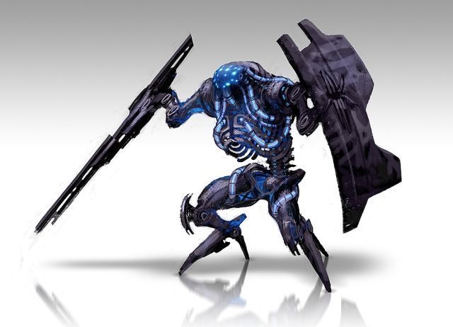 Centurion – wstępny projekt przykładowej jednostki naziemnej Żniwiarzy. - Poznaliśmy wczesne pomysły i grafiki koncepcyjne z gier z serii Mass Effect i Dragon Age - wiadomość - 2013-07-25
