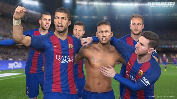 Pro Evolution Soccer 2017 - ładniejsza grafika, lepsza fizyka oraz nowe rozwiązania pojawią się w wersji na PS4 i XOne. Na PC nie będzie tak różowo. - Pro Evolution Soccer 2017 na PC okrojone względem PS4 i XOne - wiadomość - 2016-08-03