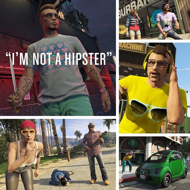 Wyraź siebie w świecie GTA Online - Wieści ze świata (Grand Theft Auto Online, Capcom, Respawn Entertainment) 18/6/14 - wiadomość - 2014-06-18