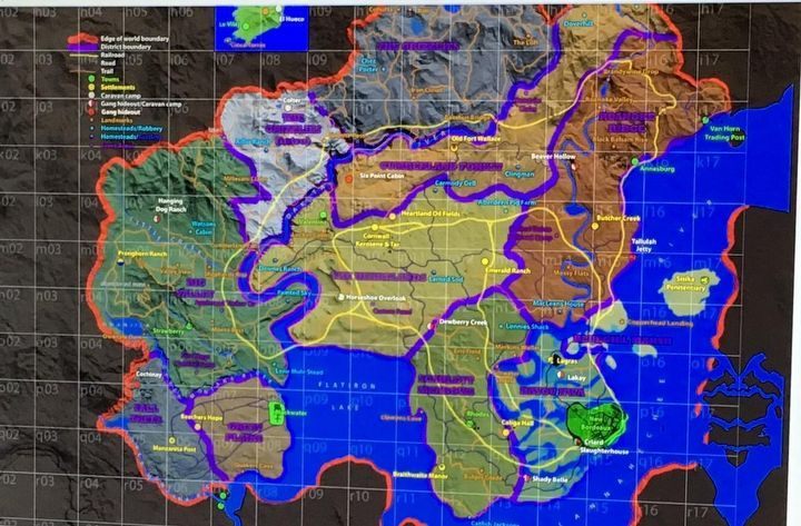 Mapa, która wyciekła w kwietniu, zdaje się świadczyć, że akcja Red Dead Redemption 2 będzie odbywać się przed wydarzeniami z poprzedniej części. - Red Dead Redemption 2 oficjalnie zapowiedziane - wiadomość - 2016-10-19